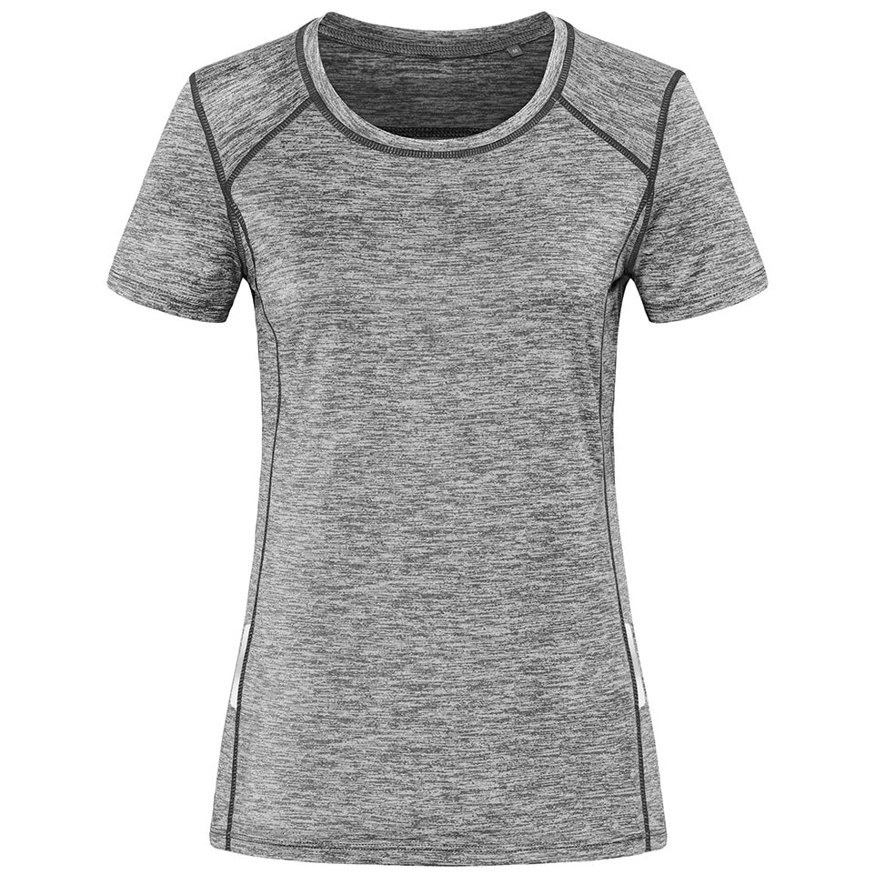 Reflect Recycled Sports Tee | Grey Marle