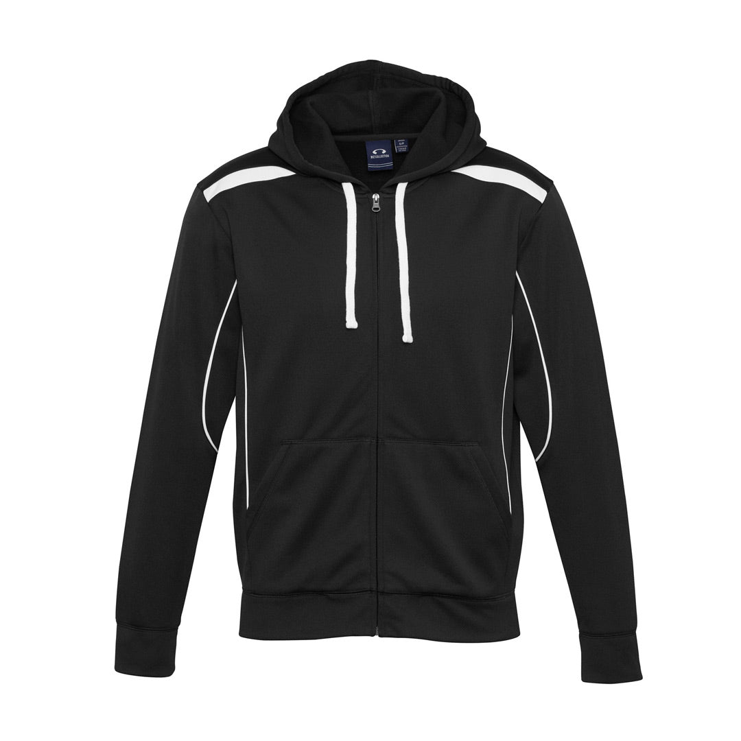 House of Uniforms The United Hoodie | Adults Biz Collection Black/White