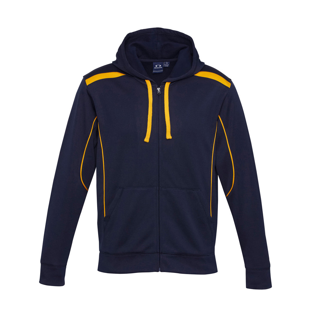 House of Uniforms The United Hoodie | Adults Biz Collection Navy/Gold