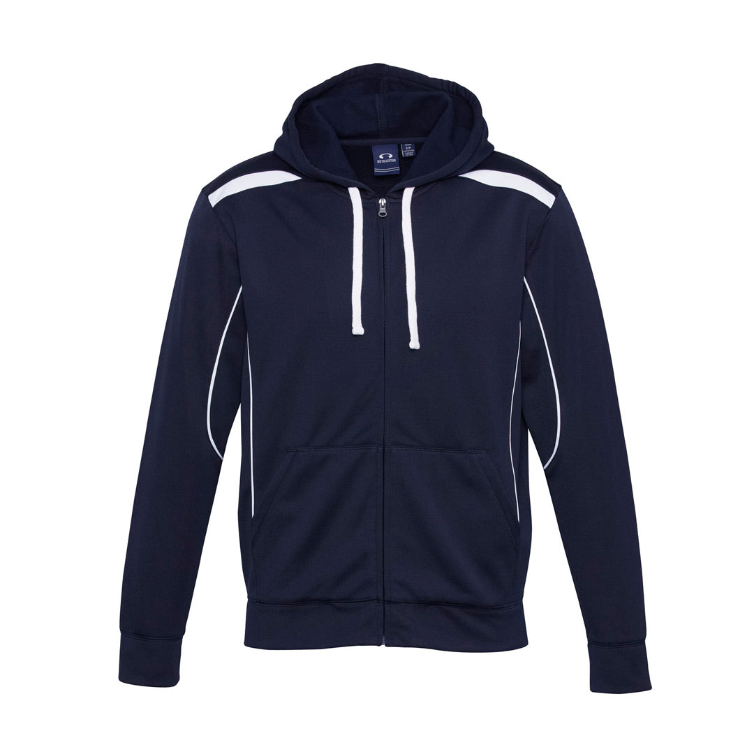 House of Uniforms The United Hoodie | Adults Biz Collection Navy/White