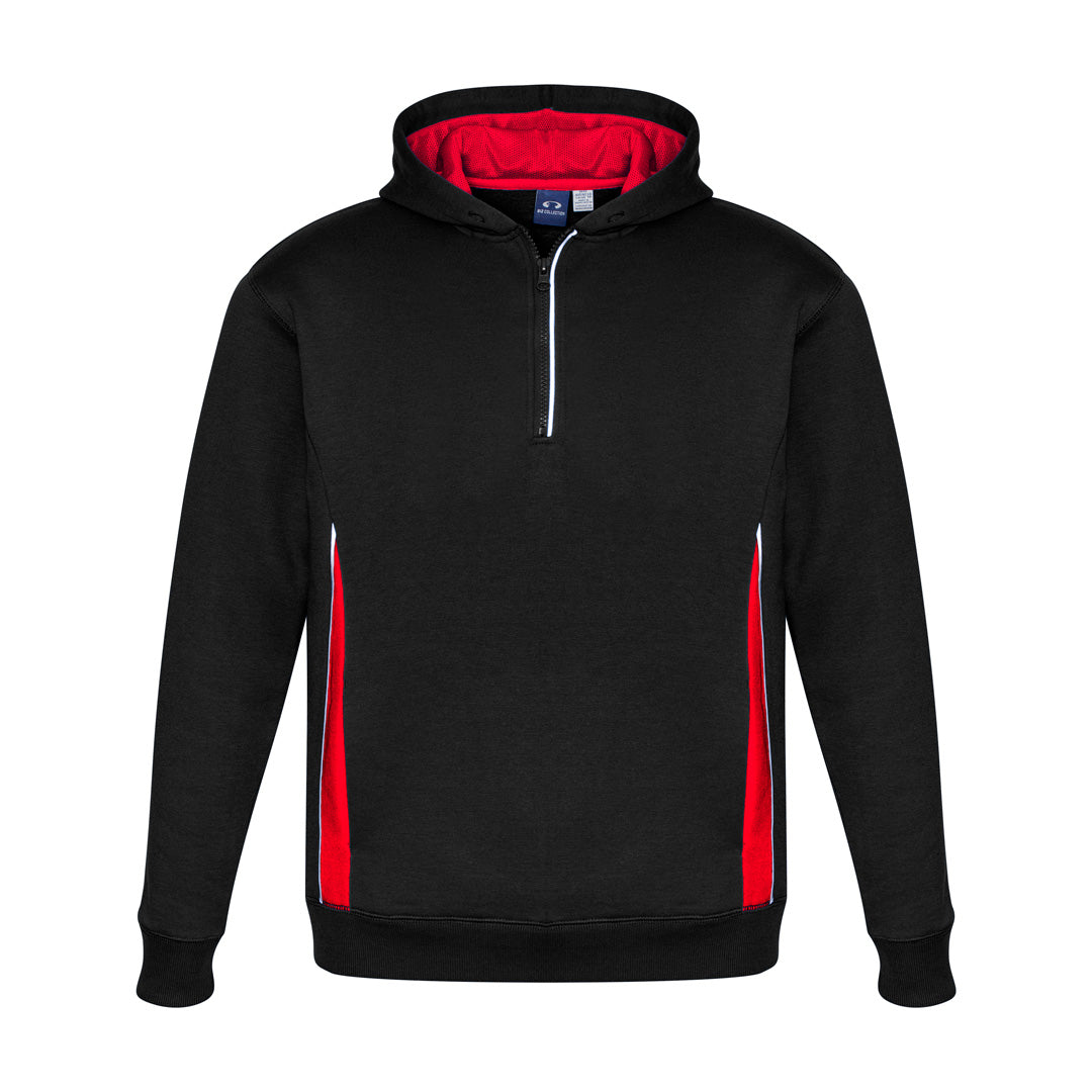 House of Uniforms The Renegade Hoodie | Kids Biz Collection Black/Red/Silver