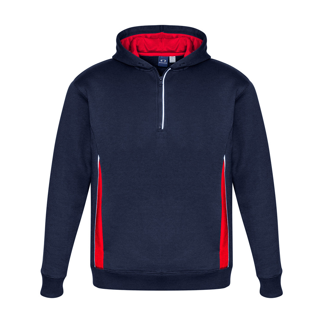 House of Uniforms The Renegade Hoodie | Kids Biz Collection Navy/Red/Silver