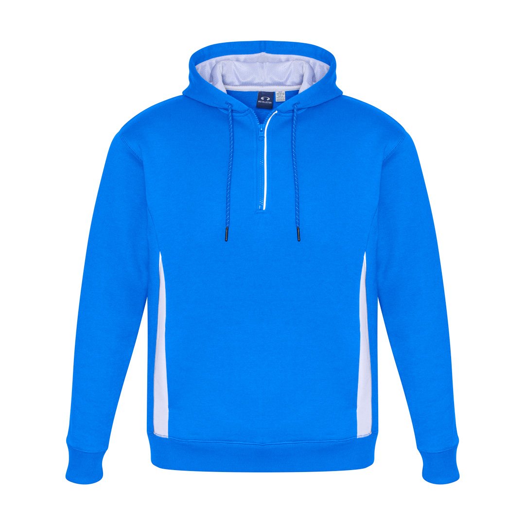 House of Uniforms The Renegade Hoodie | Adults Biz Collection Royal/White/Silver