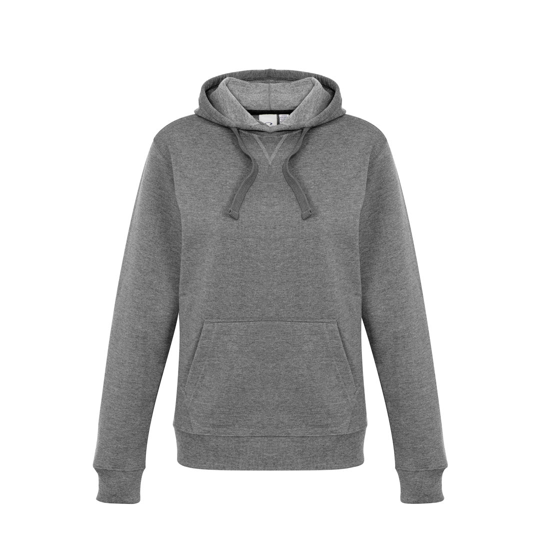 House of Uniforms The Crew Pullover Hoodie | Ladies Biz Collection Grey Marle