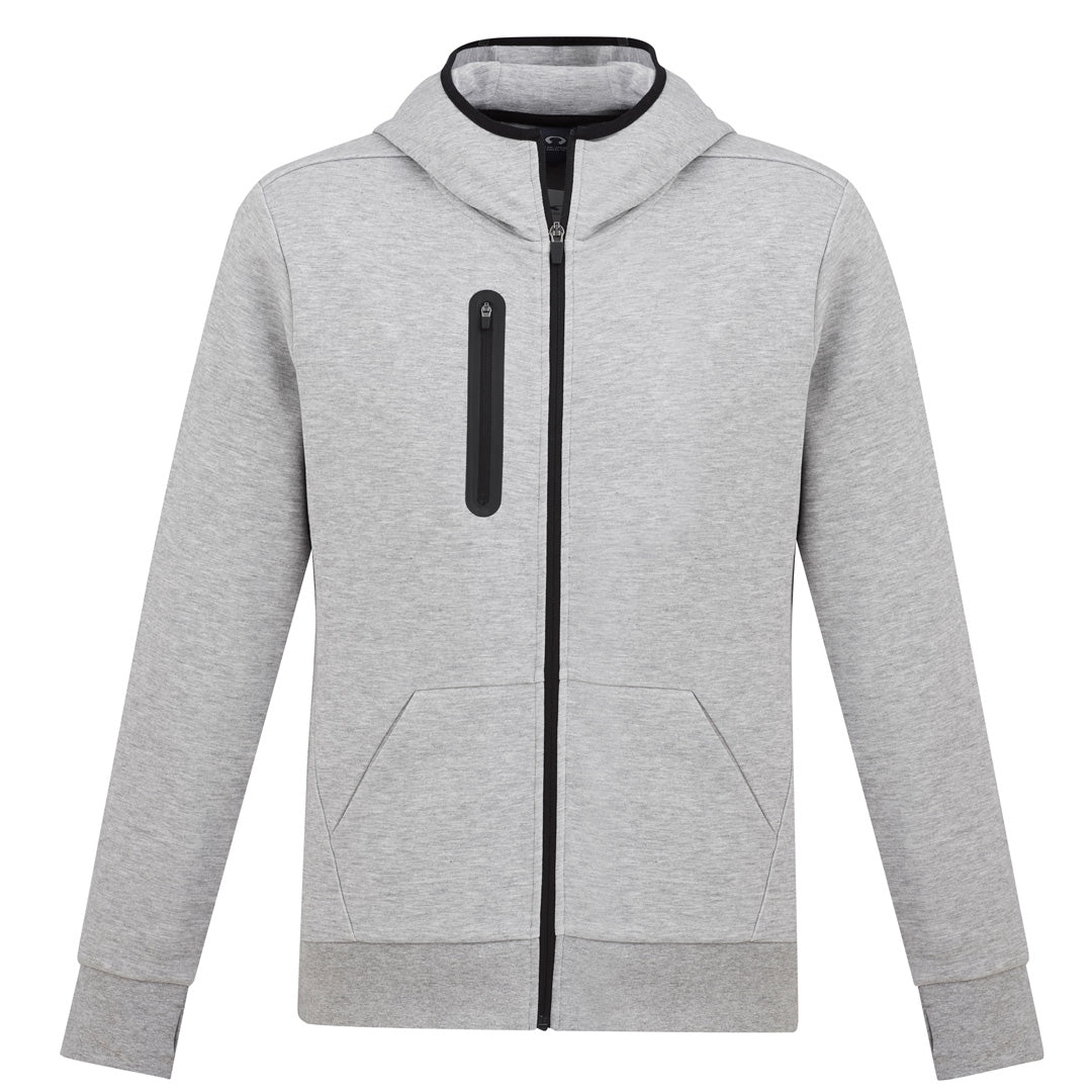 House of Uniforms The Neo Hoodie | Mens Biz Collection Grey Marle