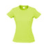 House of Uniforms The Ice Tee | Ladies | Short Sleeve | Bright Colours Biz Collection Fluoro Lime