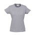 House of Uniforms The Ice Tee | Ladies | Short Sleeve | Light Colours Biz Collection Grey Marle