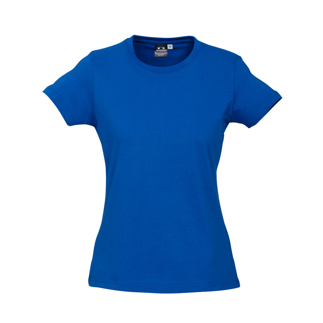 House of Uniforms The Ice Tee | Ladies | Short Sleeve | Bright Colours Biz Collection Royal