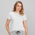 House of Uniforms The Ice Tee | Ladies | Short Sleeve | Light Colours Biz Collection 