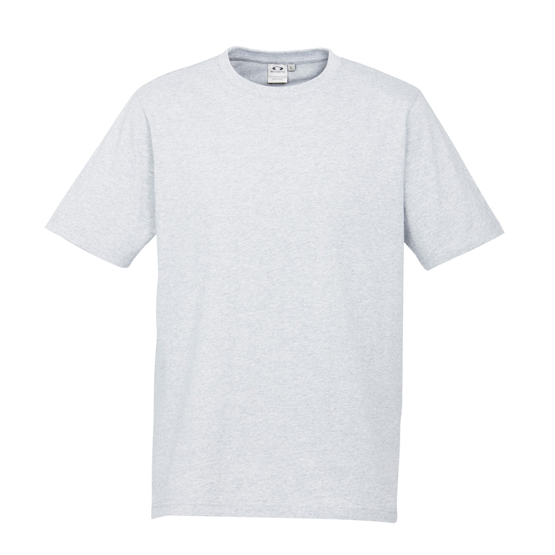 House of Uniforms The Ice Tee | Mens | Short Sleeve | Light Colours Biz Collection Snow Marle