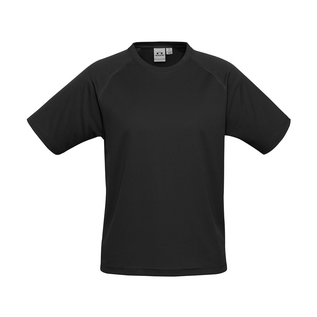 House of Uniforms The Sprint Tee | Mens | Short Sleeve Biz Collection Black