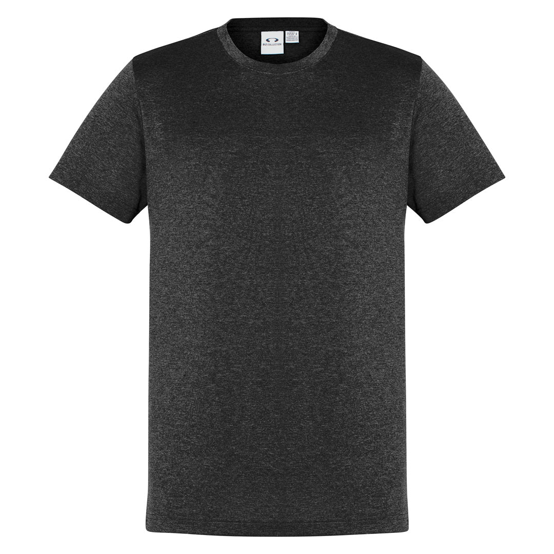 House of Uniforms The Aero Tee | Mens | Short Sleeve Biz Collection Black Marle