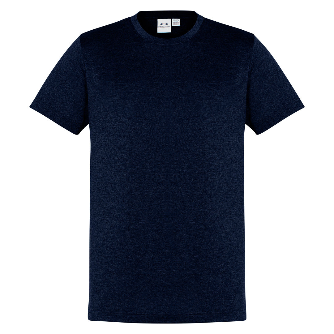 House of Uniforms The Aero Tee | Mens | Short Sleeve Biz Collection Navy Marle