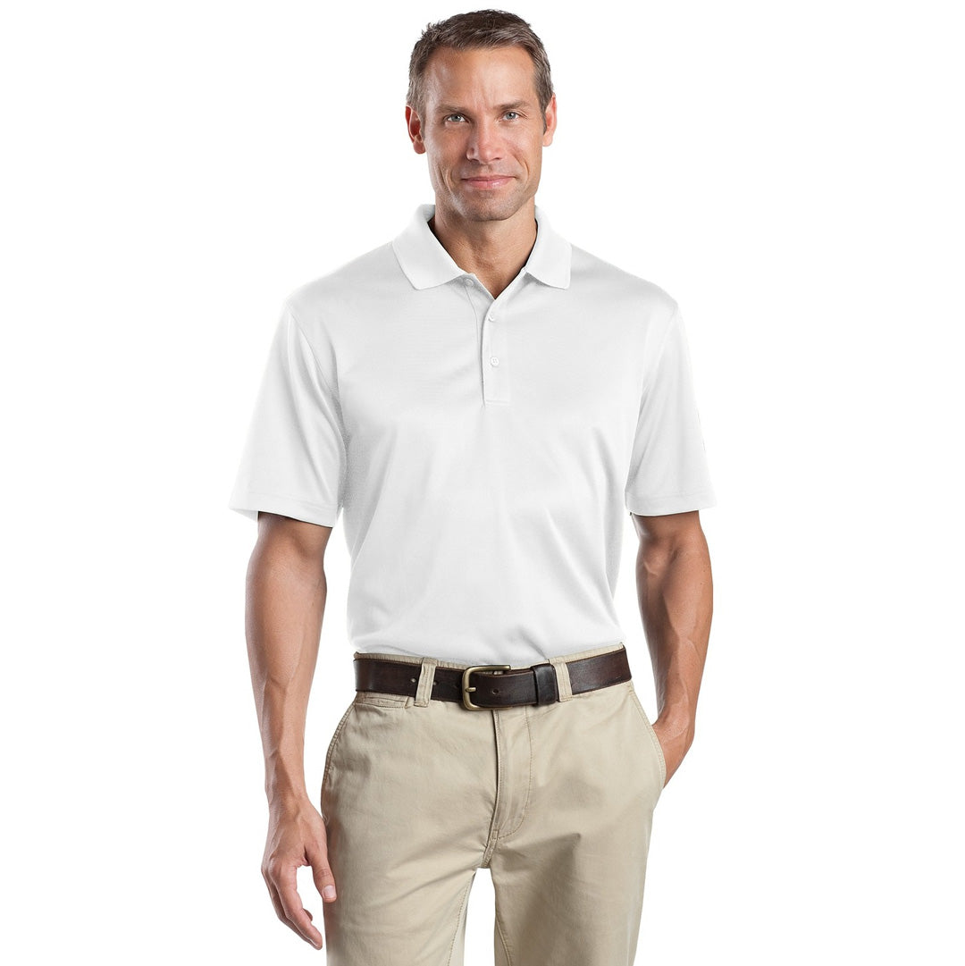 House of Uniforms The Tall Snagproof Polo | Mens | Short Sleeve Corner Stone White