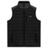 House of Uniforms The Bad Hi Vis Down Puffer Vest | Mens Bad Workwear Black