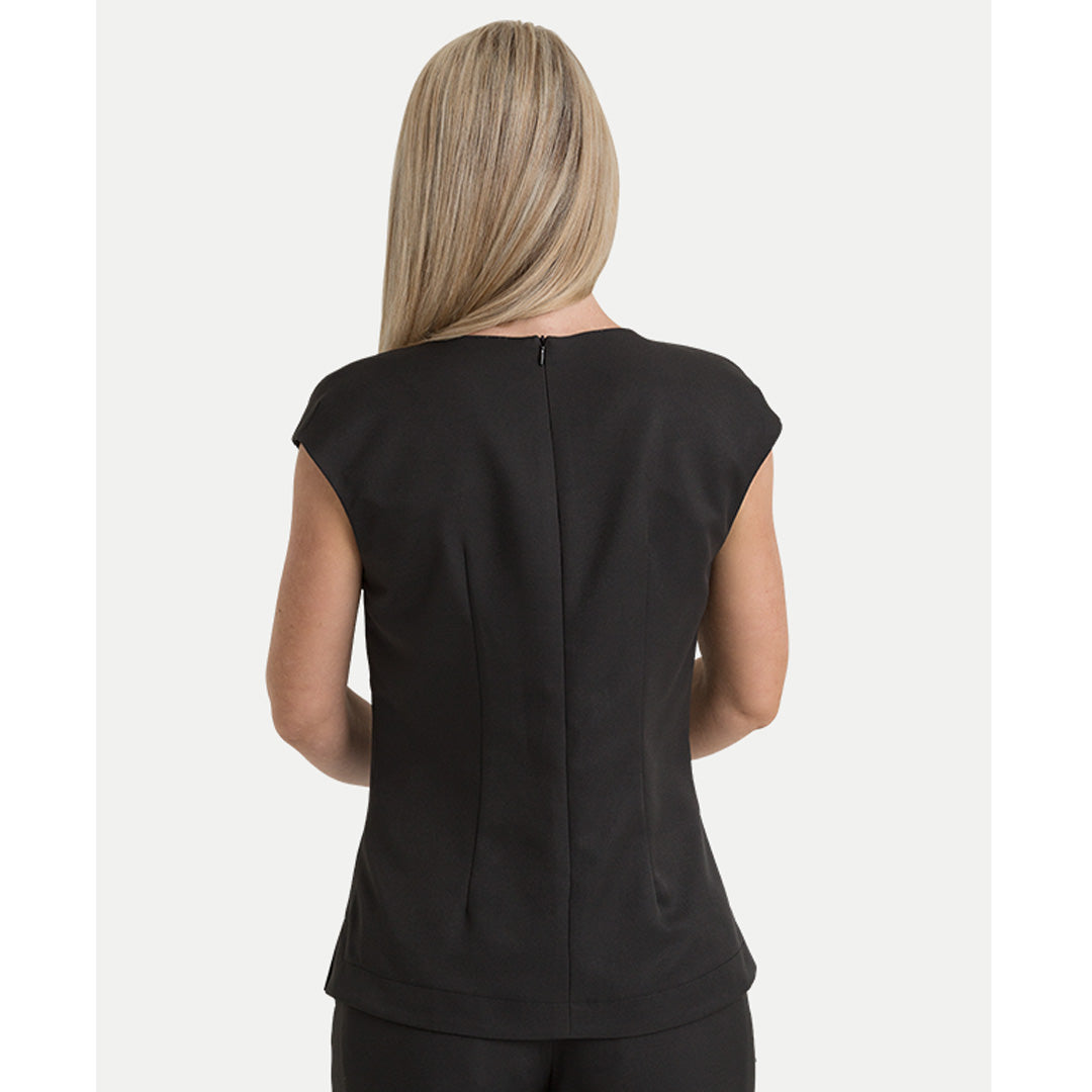 House of Uniforms The Victoria Shell Top | Cap Sleeve | Ladies Corporate Comfort 