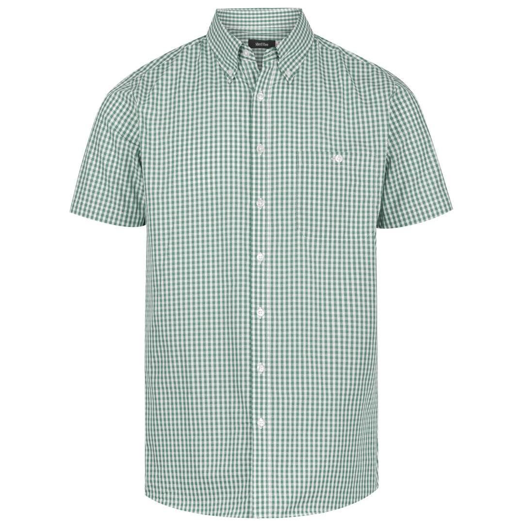 House of Uniforms The Miller Shirt | Mens | Short & Long Sleeve Identitee Racing Green