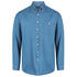 House of Uniforms The Dylan Shirt | Mens | Short & Long Sleeve Identitee Vintage Blue