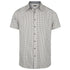 House of Uniforms The Hudson Shirt | Mens | Short & Long Sleeve Identitee Taupe/Black/White
