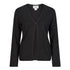 House of Uniforms The Single Button Cardigan | Ladies | Long Sleeve LSJ Collection Charcoal