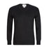 House of Uniforms The V Neck Wool Jumper | Mens LSJ Collection Charcoal