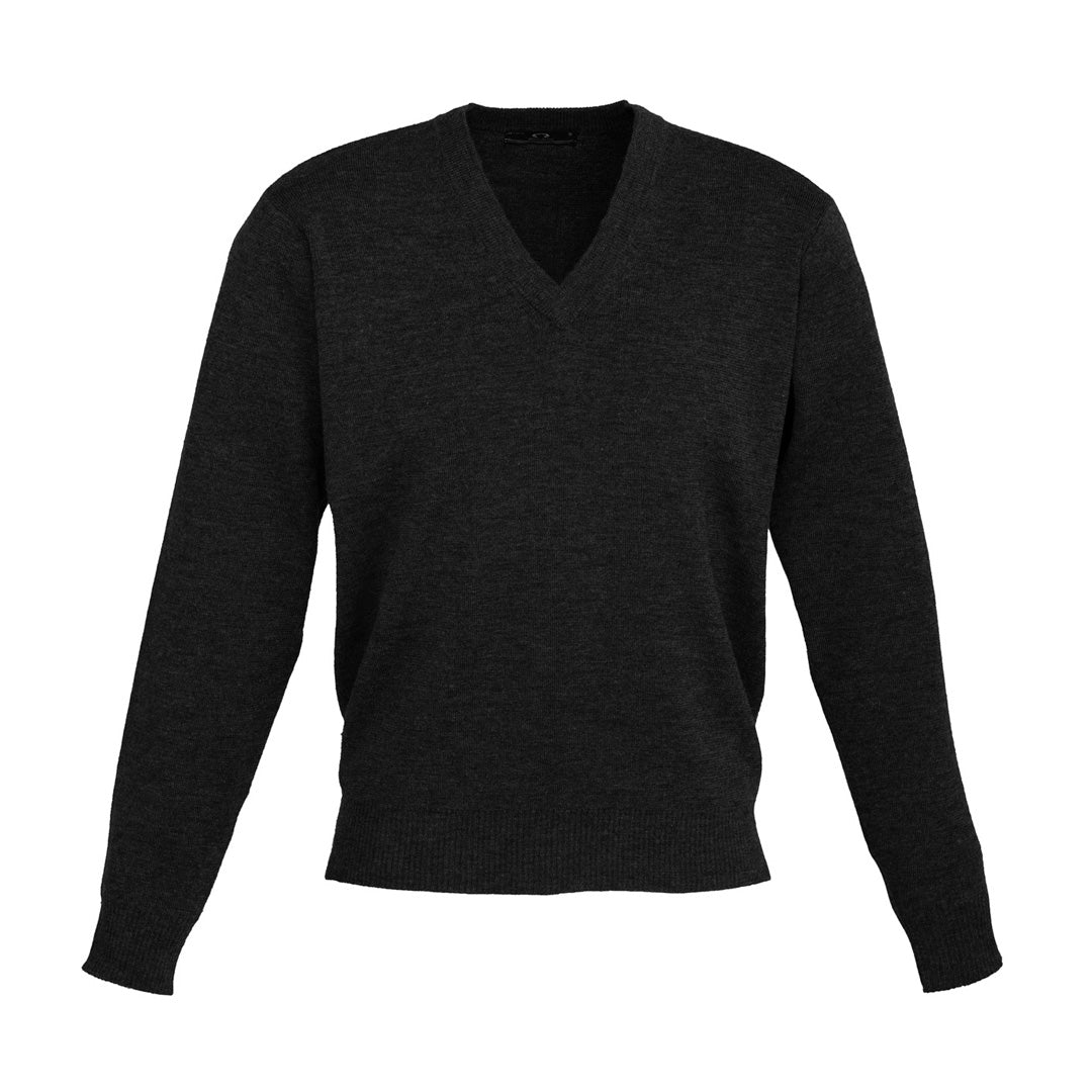House of Uniforms The Woolmix Jumper | Mens Biz Collection Black