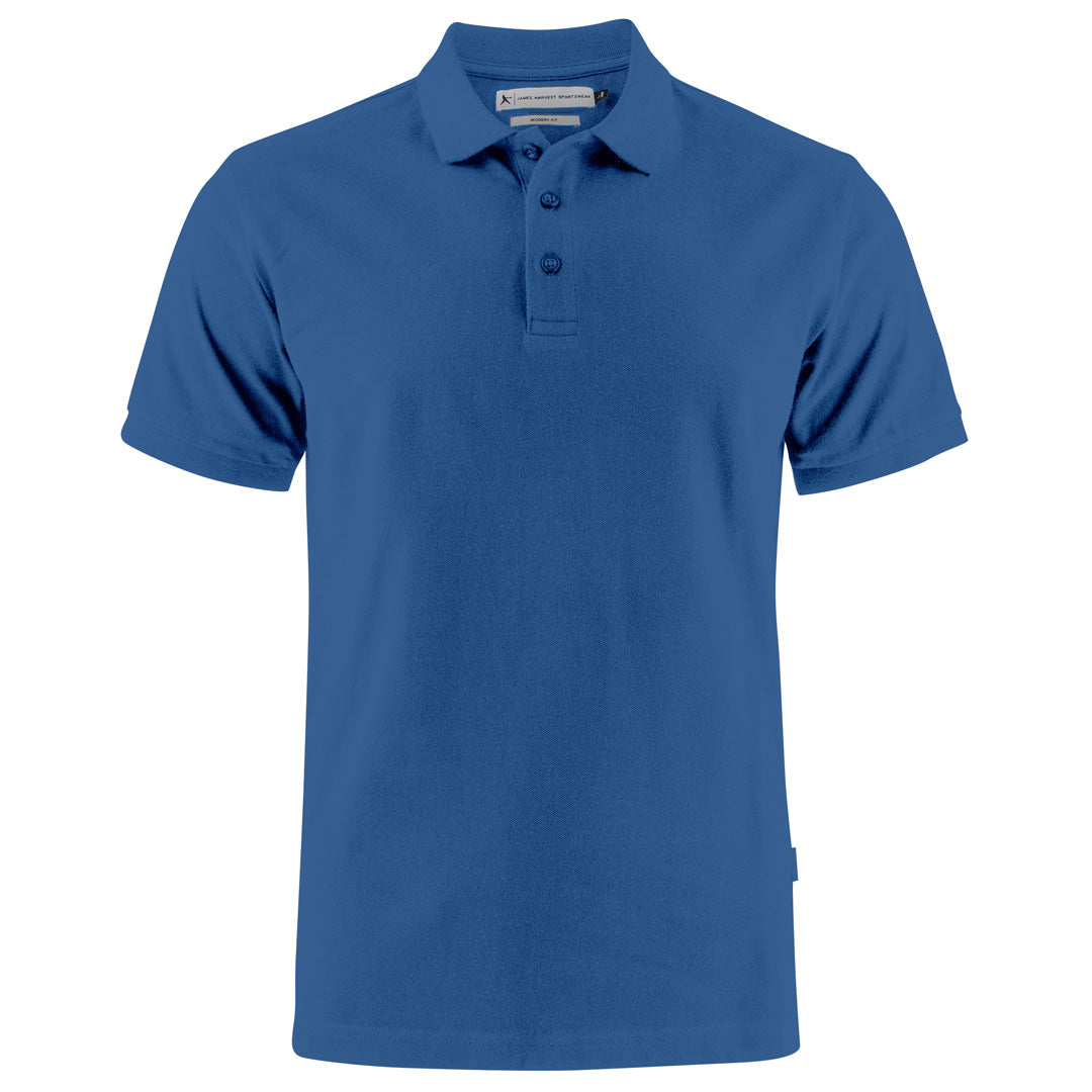 House of Uniforms The Neptune Polo | Mens | Modern Fit James Harvest Sky Blue
