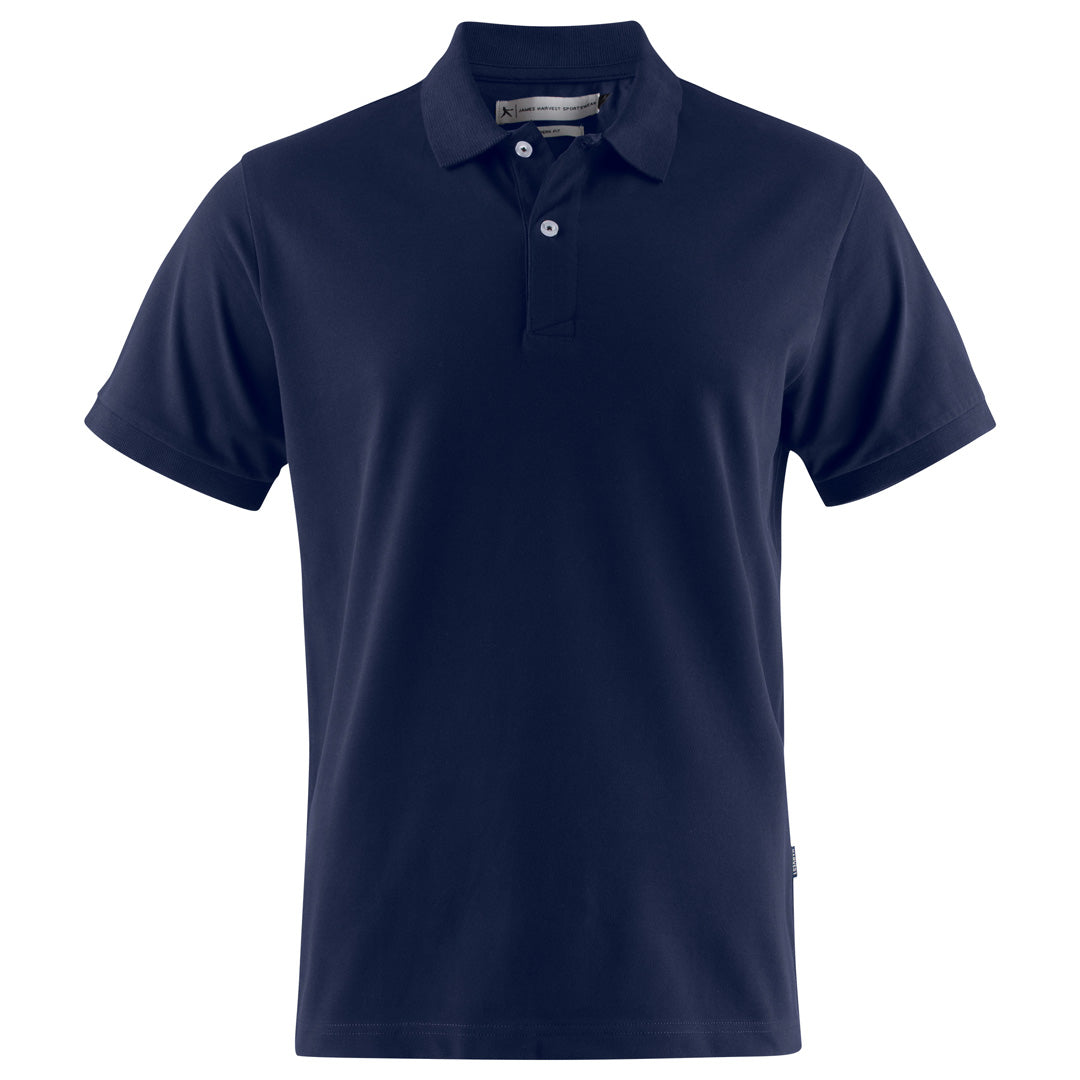 House of Uniforms The Sunset Polo | Mens | Modern Fit James Harvest Navy