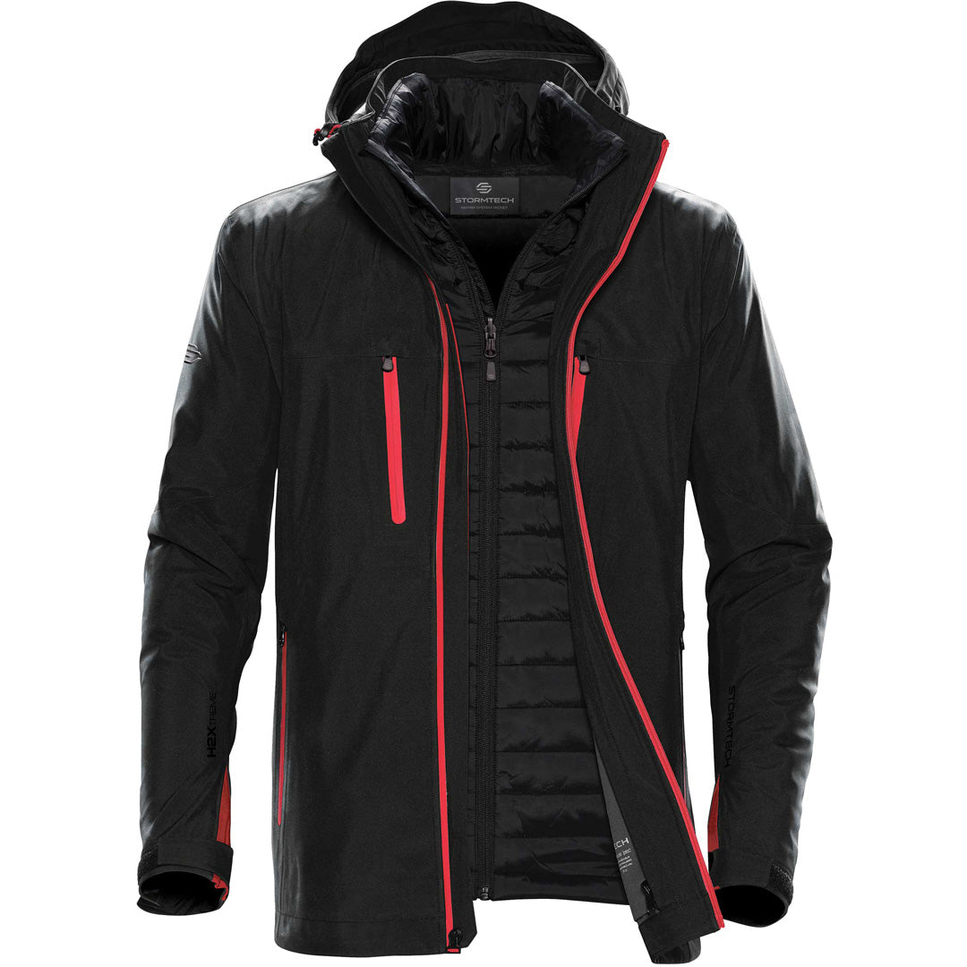 House of Uniforms The Matrix System Jacket | Mens | Stormtech Stormtech Black/Red