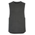 House of Uniforms The Streetworx Sleeveless Tee | Mens Streetworx Charcoal Marle
