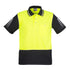 House of Uniforms The Hi Vis Zone Polo | Short Sleeve | Mens Syzmik Yellow/Black