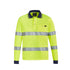 House of Uniforms The Rick Polo | Adults | Long Sleeve Syzmik Yellow