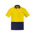 House of Uniforms The Frank Polo | Mens | Short and Long Sleeve Syzmik Yellow/Navy