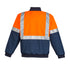The Lincoln Jacket | Mens | Taped | Orange/Navy