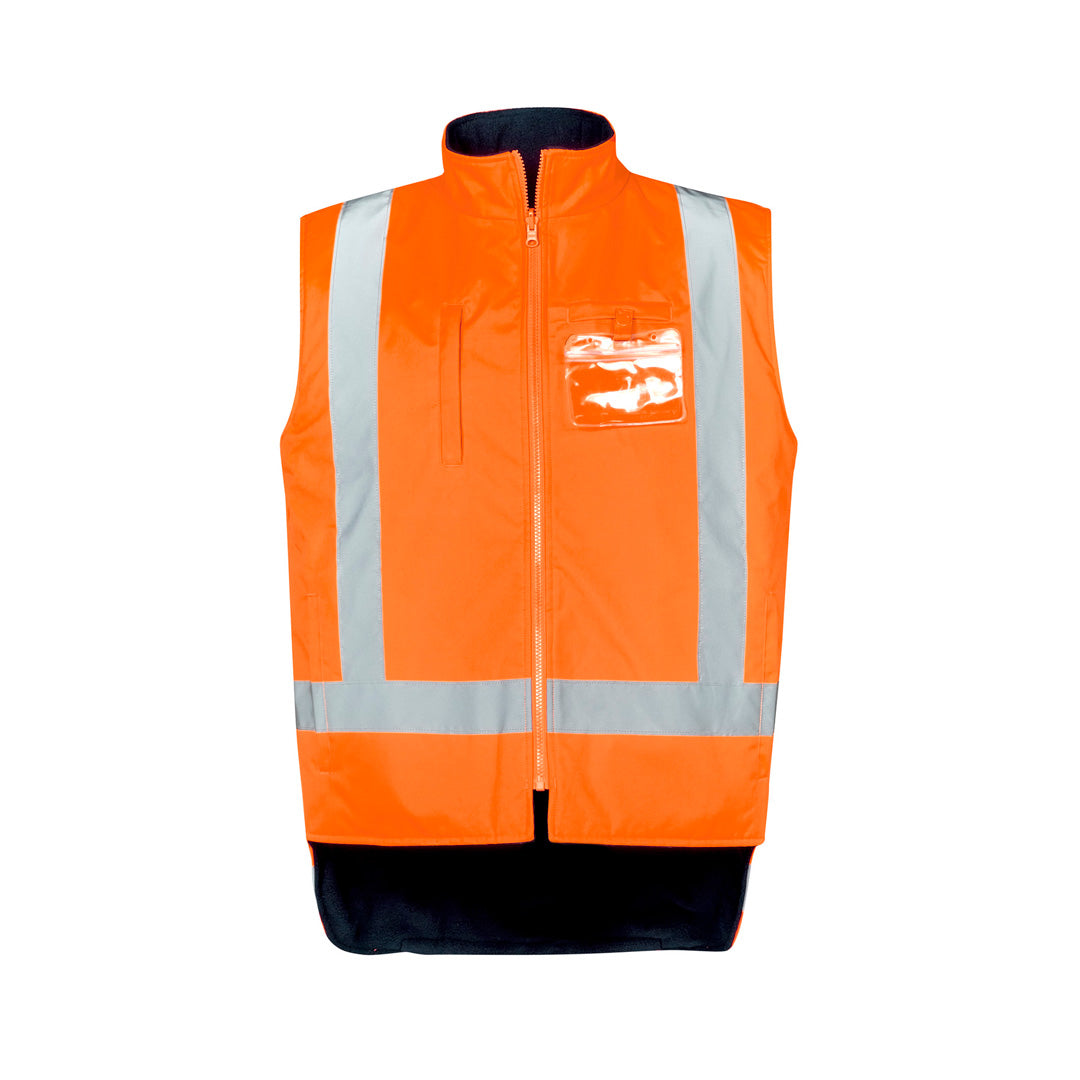 House of Uniforms The Hi Vis X Back Taped 4 in 1 Jacket | Unisex Syzmik 