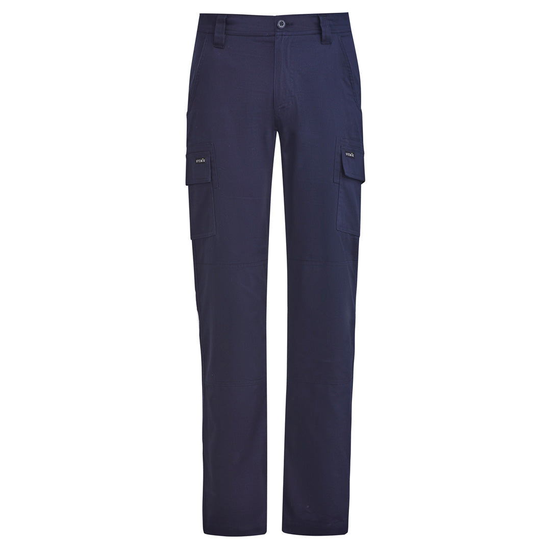 House of Uniforms The Lightweight Drill Cargo Pant | Mens Syzmik Navy