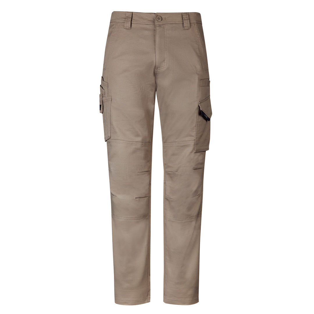 House of Uniforms The Rugged Cooling Stretch Pant | Mens Syzmik Khaki