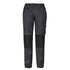 House of Uniforms The Tough Cuffed Work Pant | Ladies Streetworx Charcoal