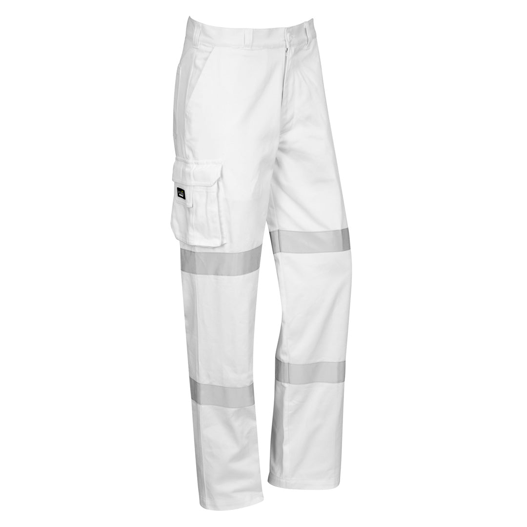 House of Uniforms The Bio Motion Taped Pant | Mens Syzmik White