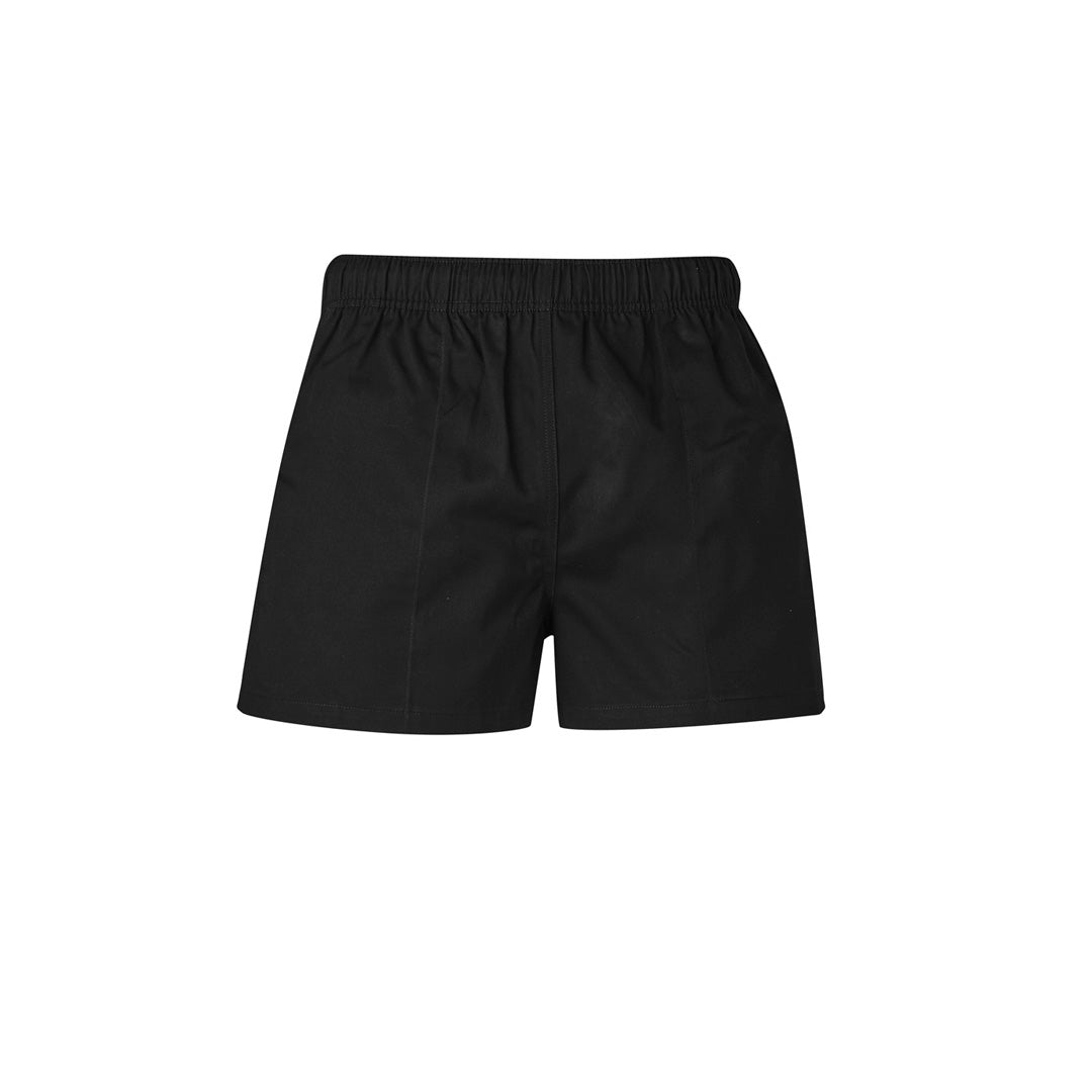 House of Uniforms The Rugby Short | Mens Syzmik Black