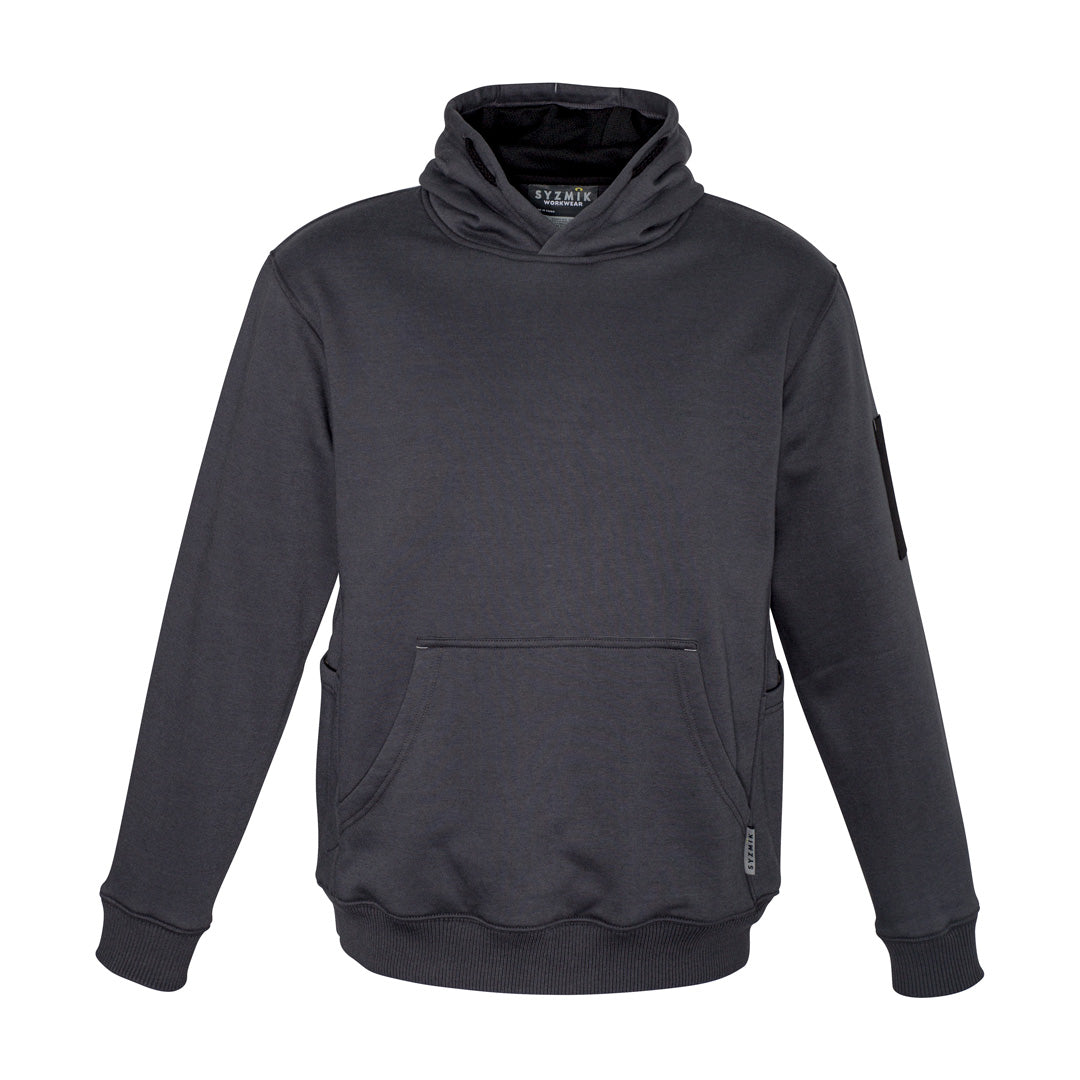 House of Uniforms The Barry Hoodie | Adults Syzmik Charcoal/Black