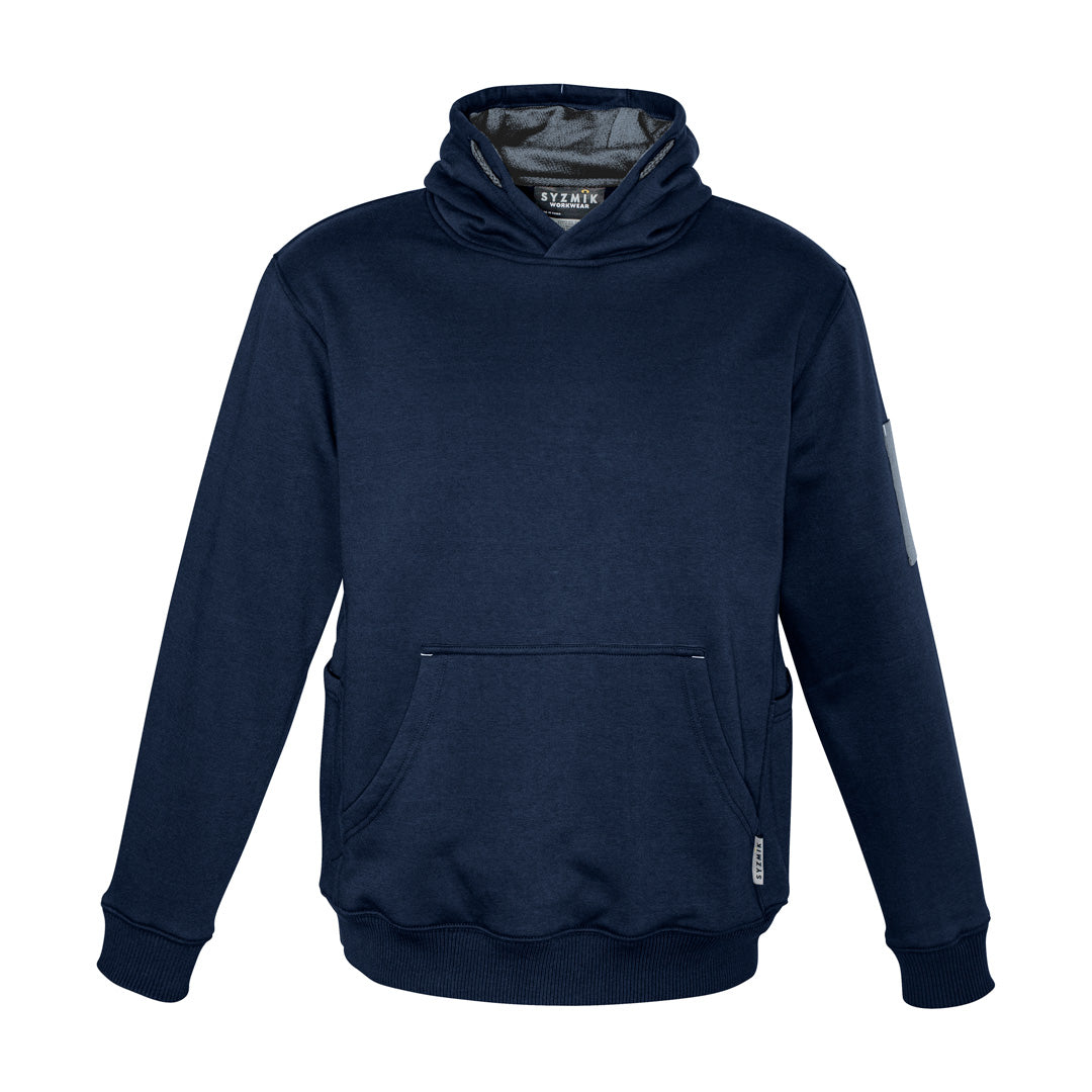 House of Uniforms The Barry Hoodie | Adults Syzmik Navy/Charcoal