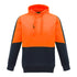 House of Uniforms The Grant Hoodie | Mens | Pullover Syzmik Orange/Navy
