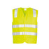 House of Uniforms The Mason Vest | Mens | Velcro Syzmik Yellow