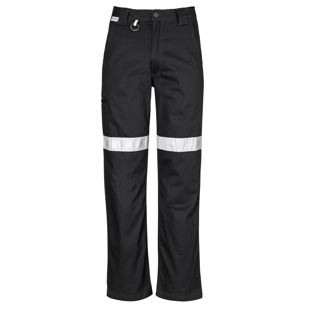 House of Uniforms The Taped Utility Pant | Mens Syzmik Black