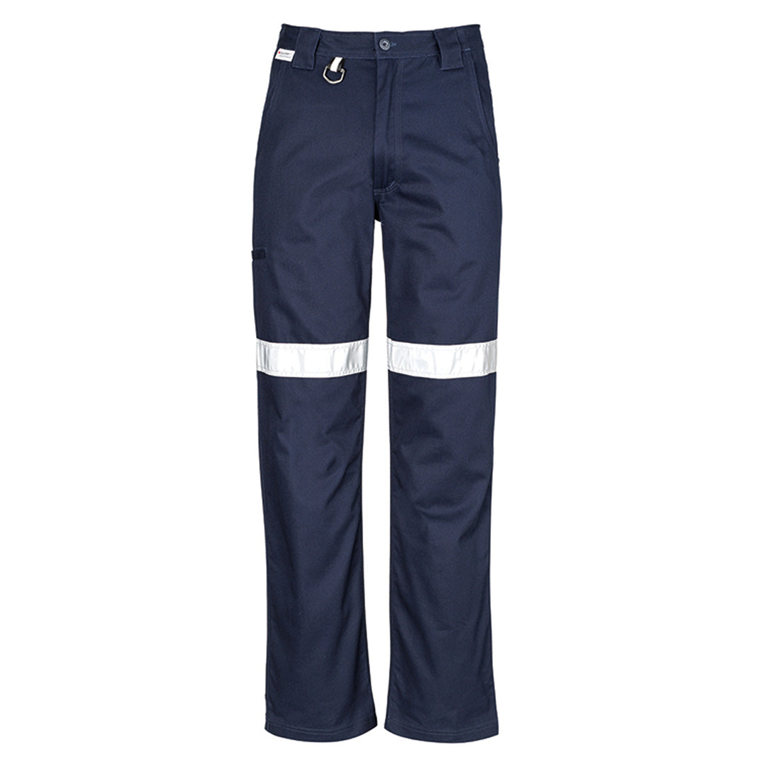 House of Uniforms The Taped Utility Pant | Mens Syzmik Navy