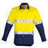 House of Uniforms The Steve Shirt | Mens | Long Sleeve Syzmik Yellow/Navy