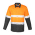 House of Uniforms The Mike Shirt | Adults | Short & Long Sleeve Syzmik Orange/Charcoal