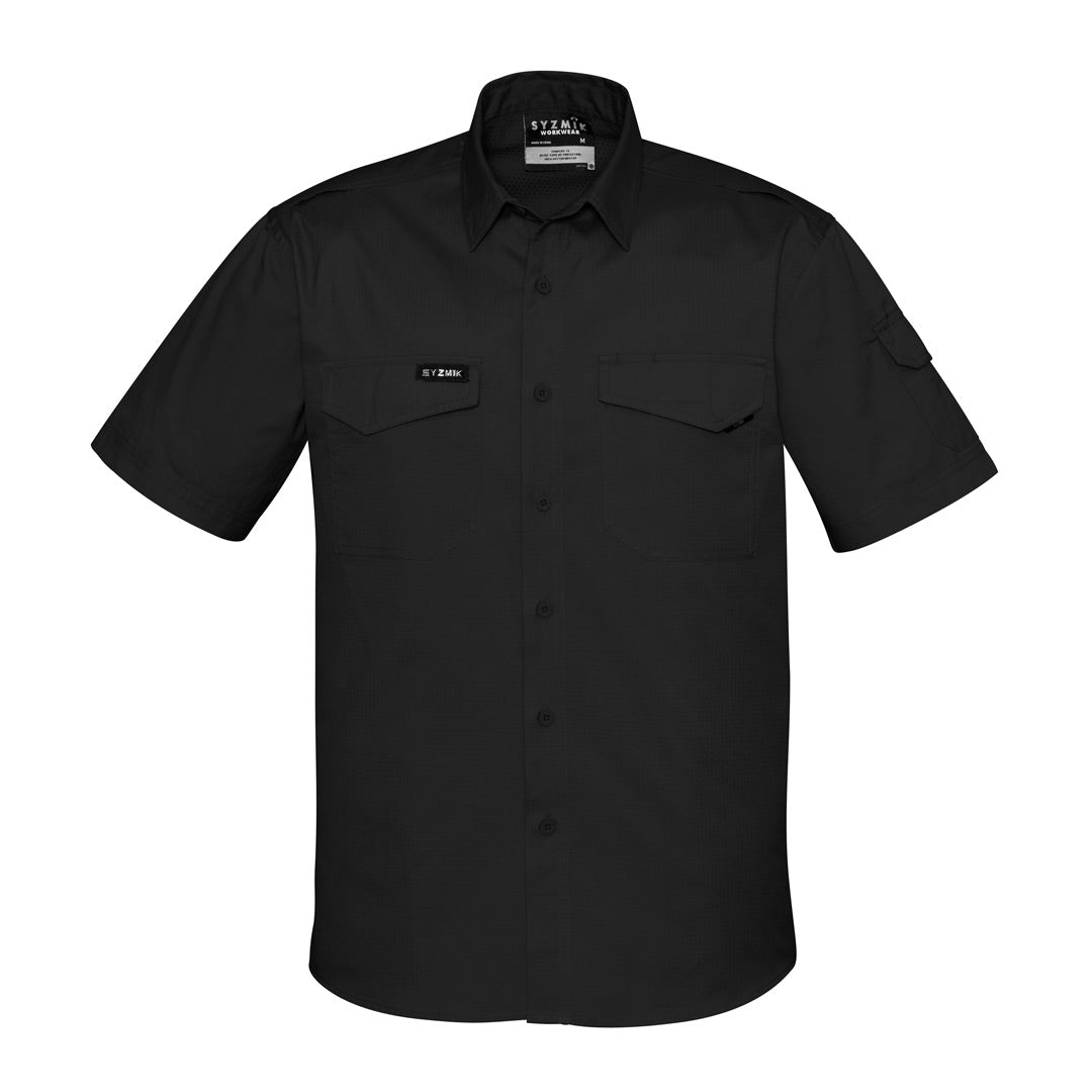 House of Uniforms The Nick Shirt | Adults | Short & Long Sleeve Syzmik Black