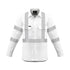 House of Uniforms The Bio Motion X Back Shirt | Unisex Syzmik White